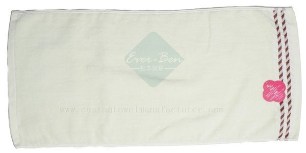 China cotton guest towels bulk wholesale Custom Travel Towels Producer